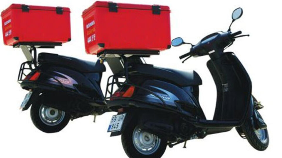 Motorcuya Big Mac kazığı!