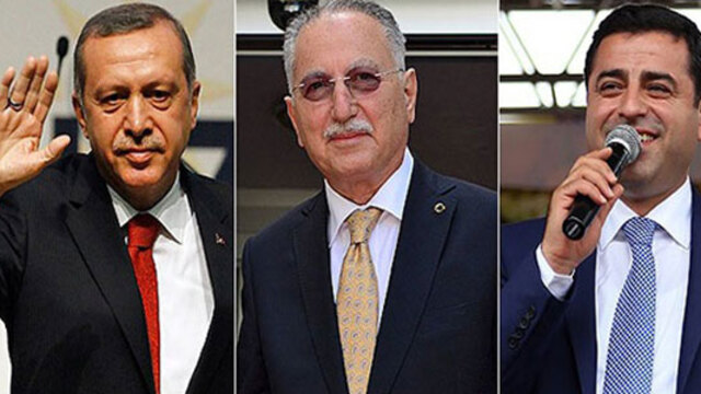 Üçü de gözlerini oralara çevirdi!