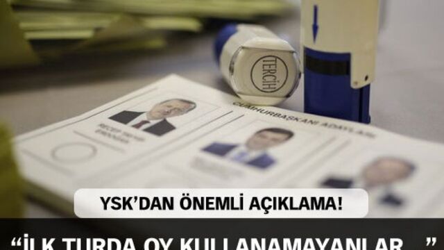YSK Başkanı'ndan önemli açıklama