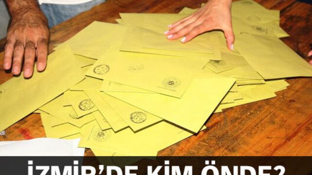 İzmir'de kim önde?