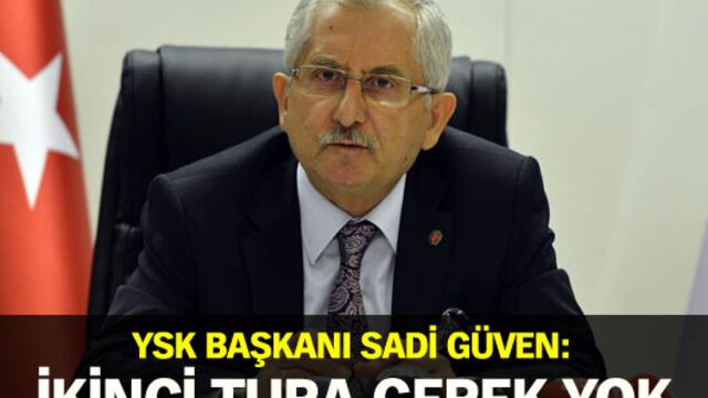 YSK Başkanı'ndan son dakika açıklaması
