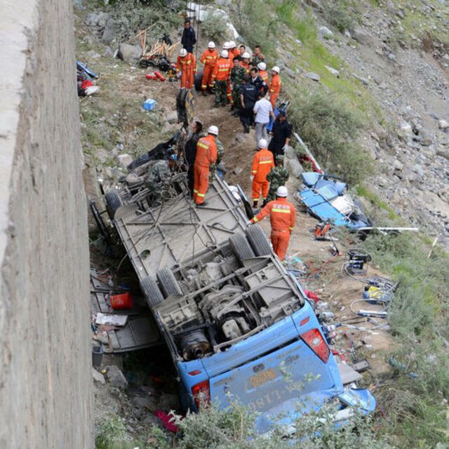 Katliam gibi kaza: 44 ölü
