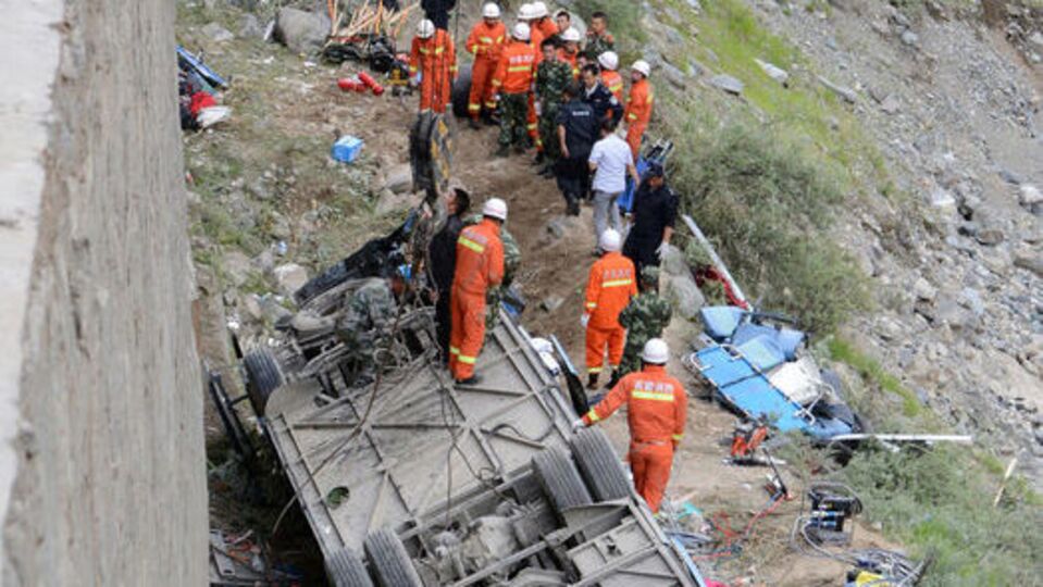 Katliam gibi kaza: 44 ölü
