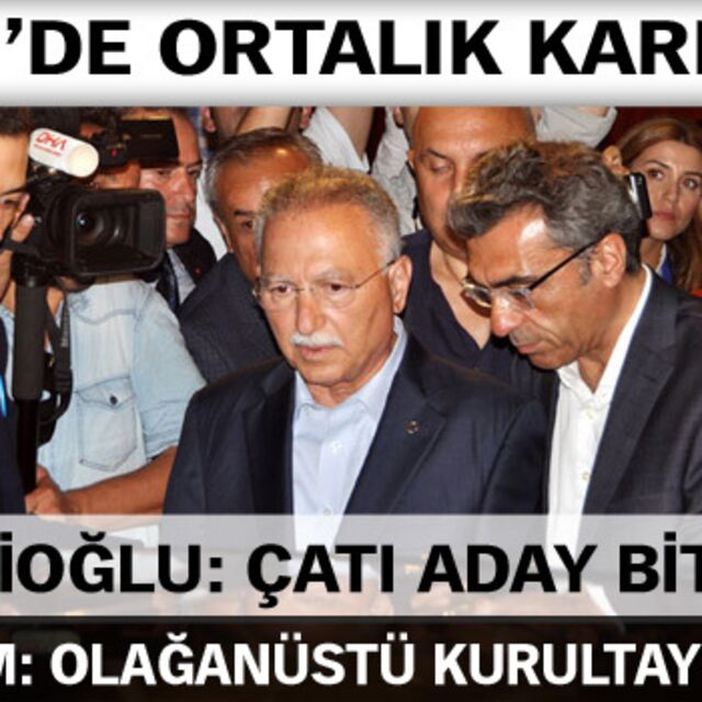 CHP'de ortalık karıştı