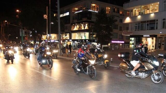 Şanlıurfa'da öldürülen motosikletçiler için saygı sürüşü