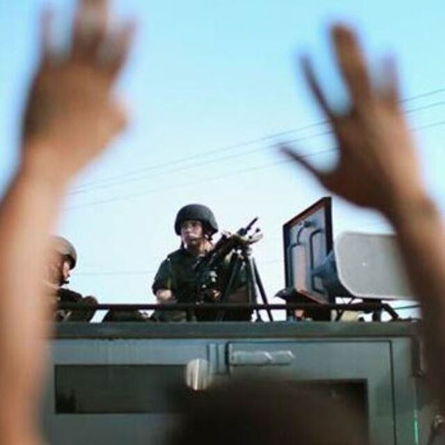 Protestoculara karşı otomatik silahlar