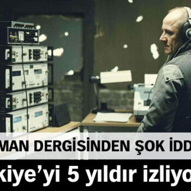'Alman istihbaratı Türkiye'yi izliyor'