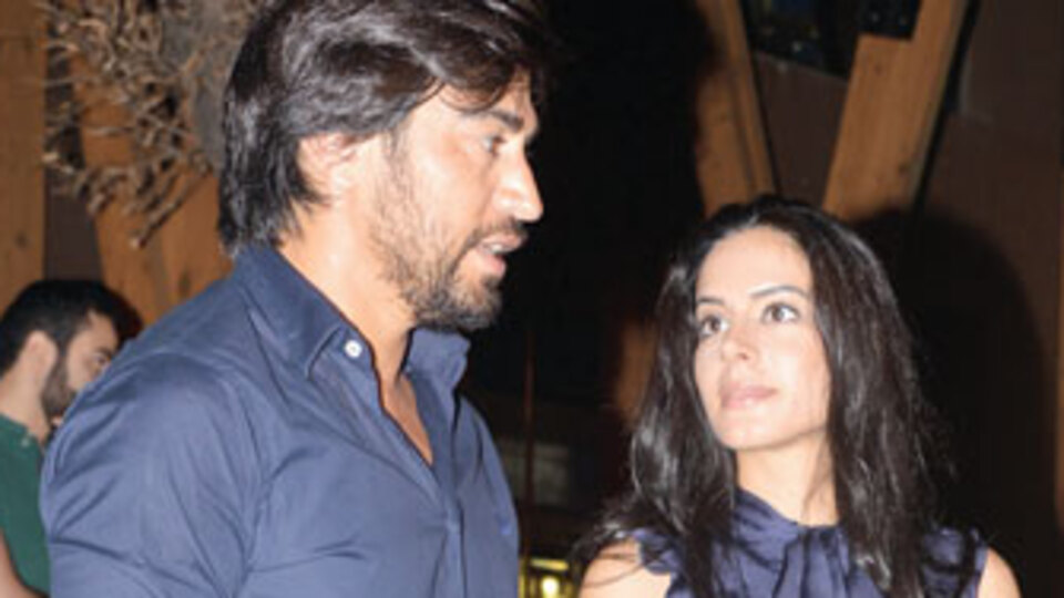 Düğünden sonra ilk kez görüntülendi