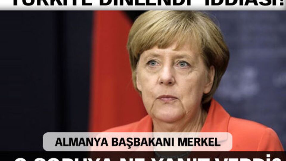 'Türkiye dinlendi' iddiası!