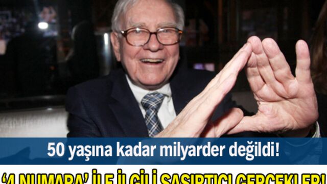 '4 numara' ile ilgili şaşırtıcı gerçekler!