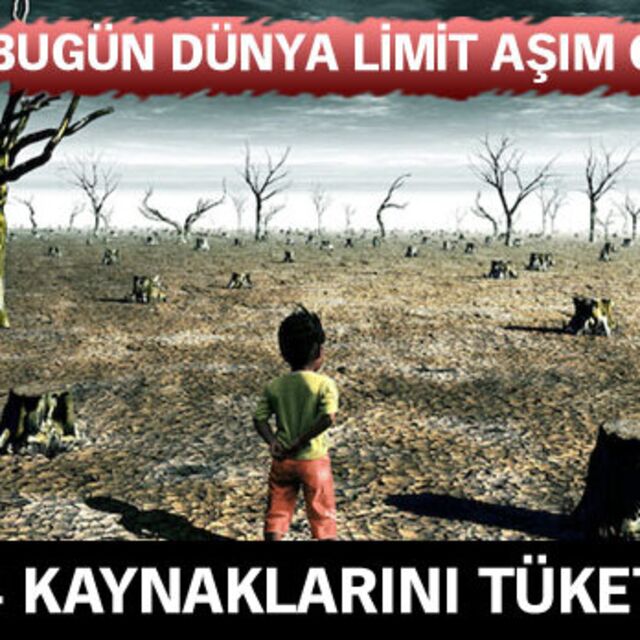 2015'in kaynaklarını tüketmeye başladık!