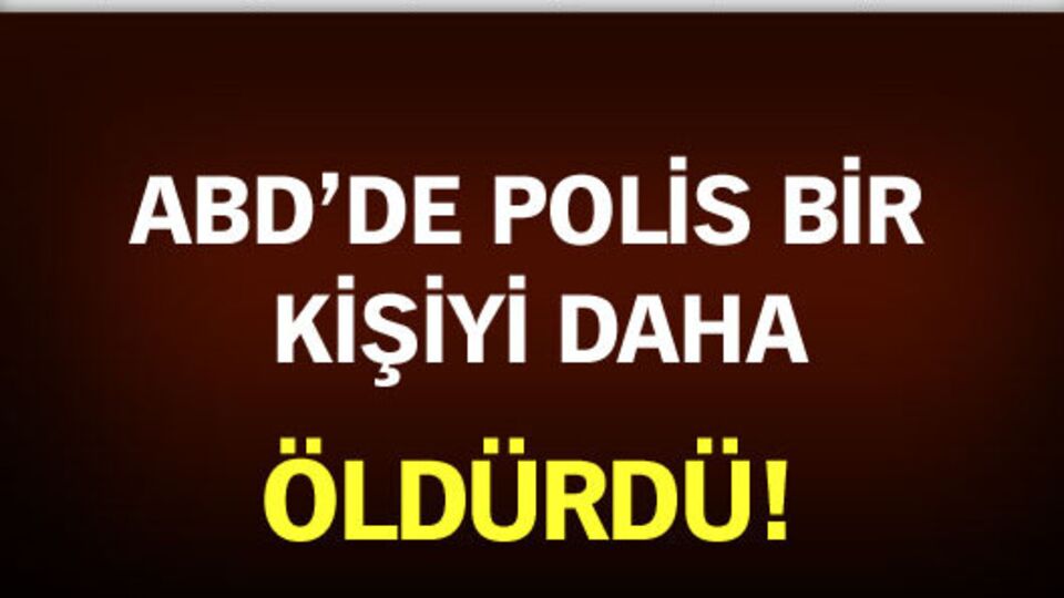 ABD'de polis bir kişiyi daha öldürdü