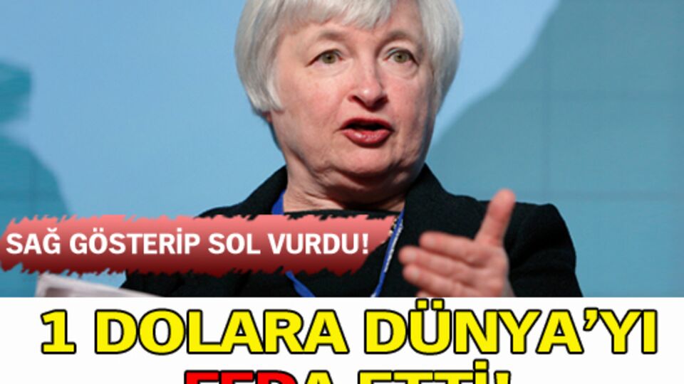 1 dolara dünyayı 'Fed'a etti!