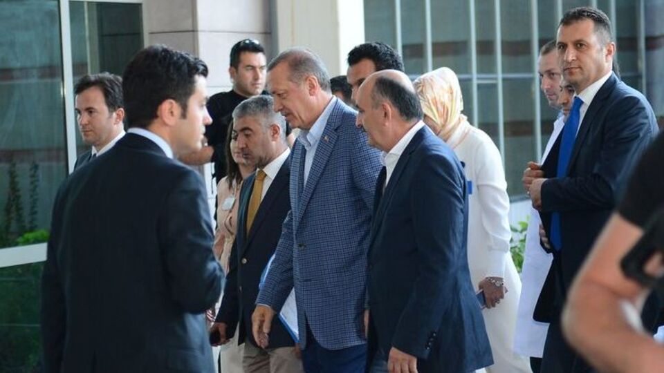 Erdoğan Gazzeli yaralıları ziyaret etti