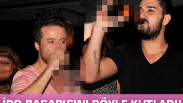 İdo başarısını böyle kutladı
