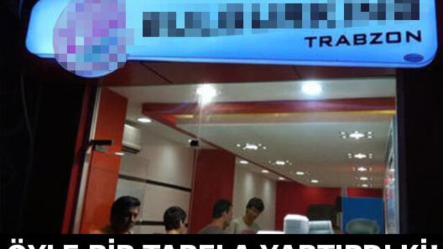 Dükkanına öyle bir isim koydu ki