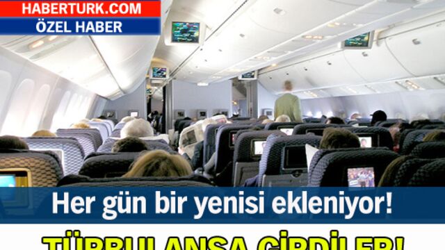 Türbulansa girdiler!