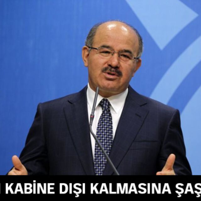 "Onun kabine dışı kalmasına şaşırdım"
