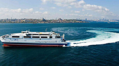 Deniz otobüsünde 'Cesur Yürek' var!