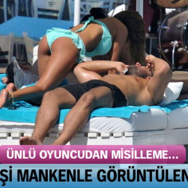 Ünlü güzelden misilleme!