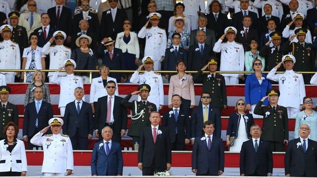Erdoğan ve Davutoğlu bu törende buluştu