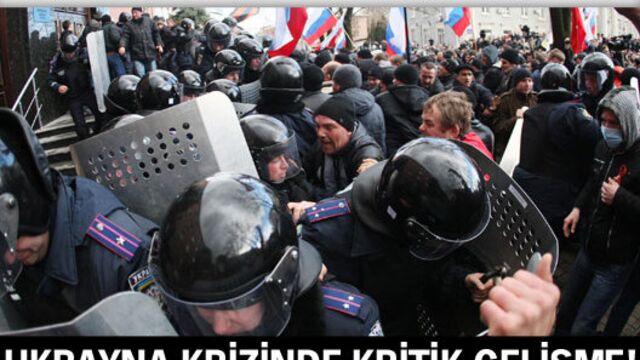 Ukrayna krizinde flaş gelişme!