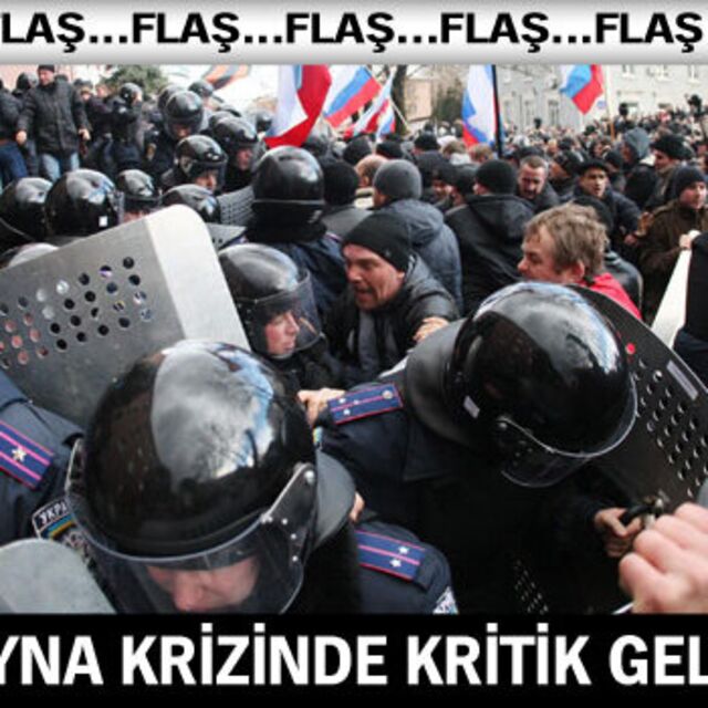 Ukrayna krizinde flaş gelişme!