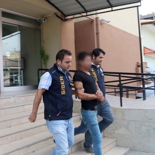 Çıplak şantaja tutuklama