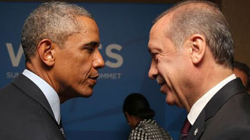 Erdoğan ve Obama yarım saat baş başa