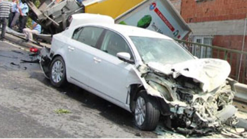 Maltepe'de çöp kamyonu dehşeti