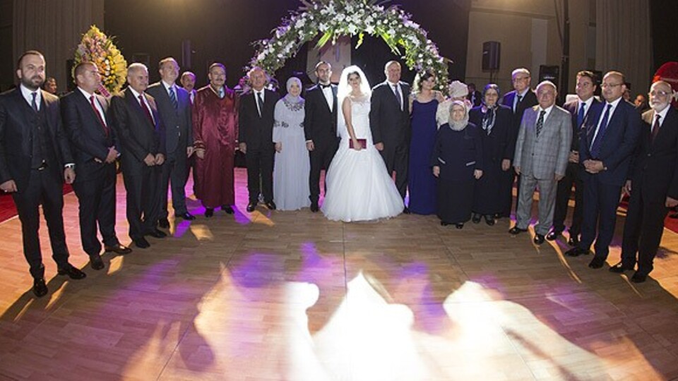 Başbakanlık Müsteşarı Kasırga oğlunu evlendirdi