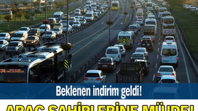 Beklenen indirim geldi!
