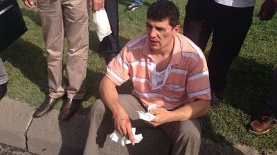 Kuveytli diplomatlar F-16 pilotunu böyle dövdü