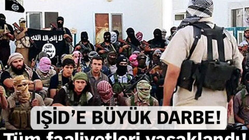 IŞİD, Almanya'da resmen yasaklandı!