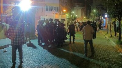 Şişli'de gergin gece!