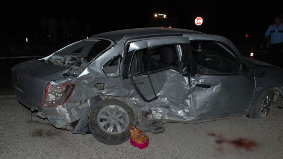 Burdur'da trafik kazası