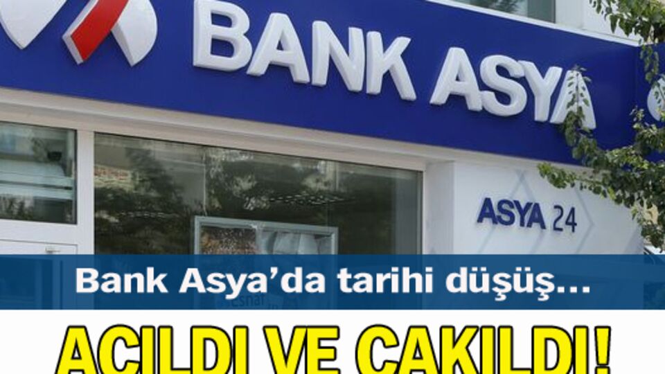 Açıldı ve çakıldı!