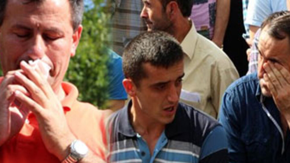 Patron da ağladı işçiler de!