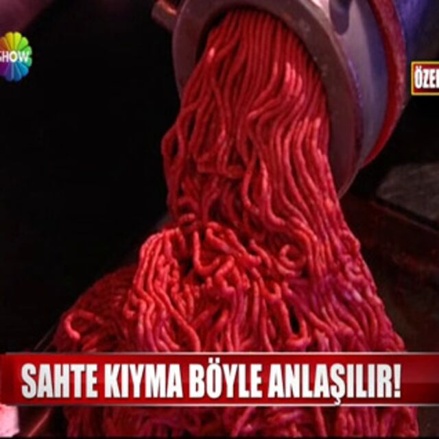 Sahte kıyma nasıl anlaşılır?