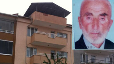 Yaşlı adam evinin çatısında intihar etti