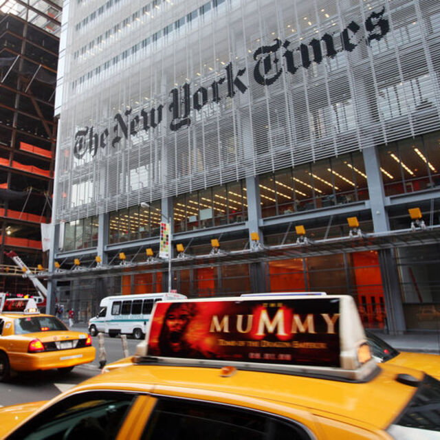 New York Times'tan inanılmaz hata!
