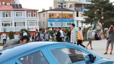 Öğrenci işi elektrikli otomobil!
