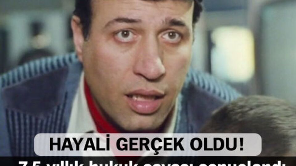 Sunal'ın hayali gerçek oldu