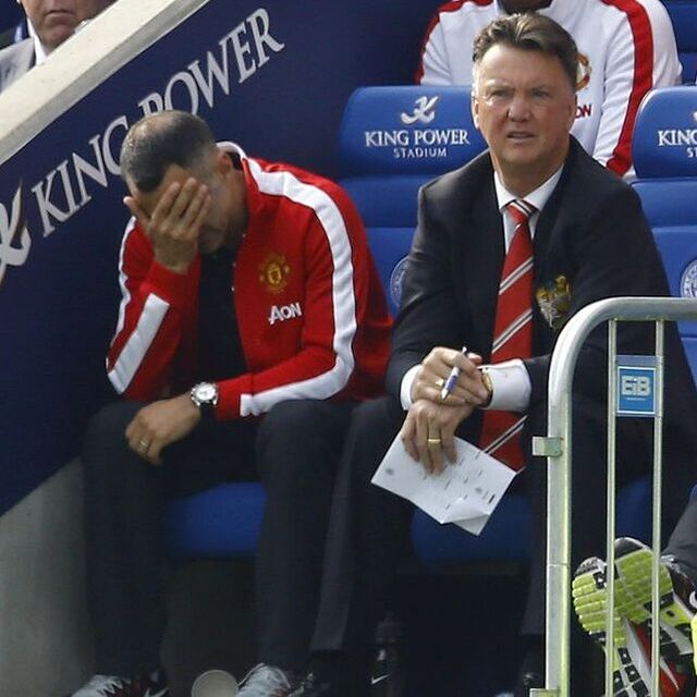 Van Gaal, Moyes'i arattı