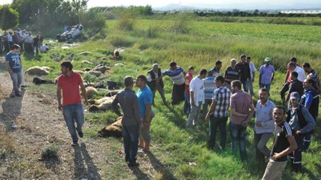 Mersin'de inanılmaz kaza