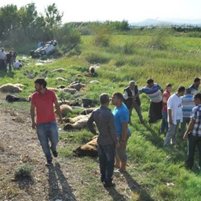 Mersin'de inanılmaz kaza