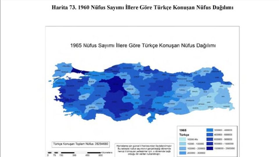 Türkiye'nin 38 yıllık etnik haritası
