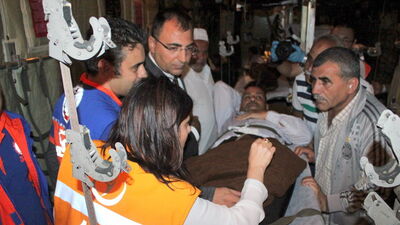 Filistinli yaralılar tedavi için Türkiye'ye getirildi