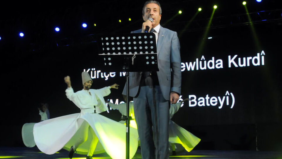 Bakan Eker, Kürtçe mevlit okudu