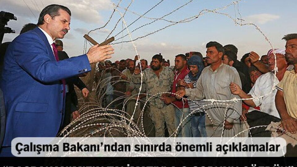 Çalışma Bakanı Faruk Çelik'ten sınırda önemli açıklamalar
